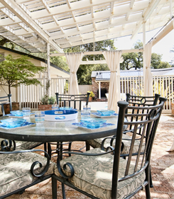 Outdoor Living Area in Coral Gables, FL Outdoor Living Area in Coral Gables, FL
